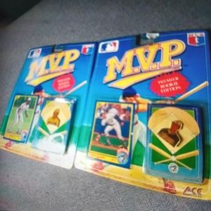 MLB MVP Premier Rookir Editions cards pins